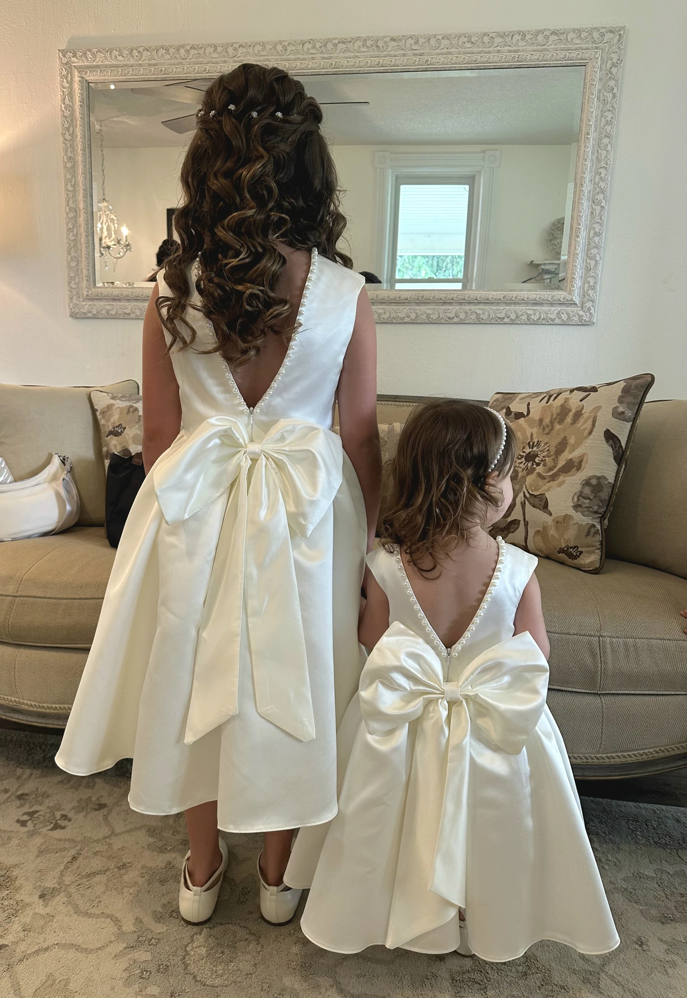 Elegant bridal hairstyle with intricate details